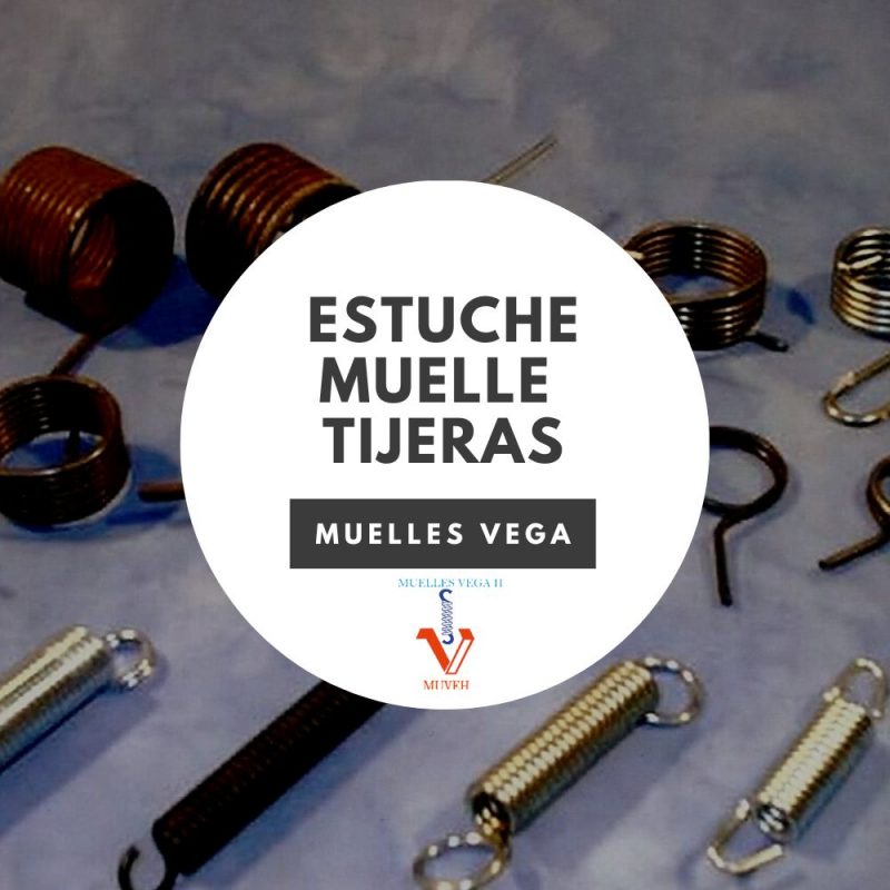 Estuche muelle tijeras